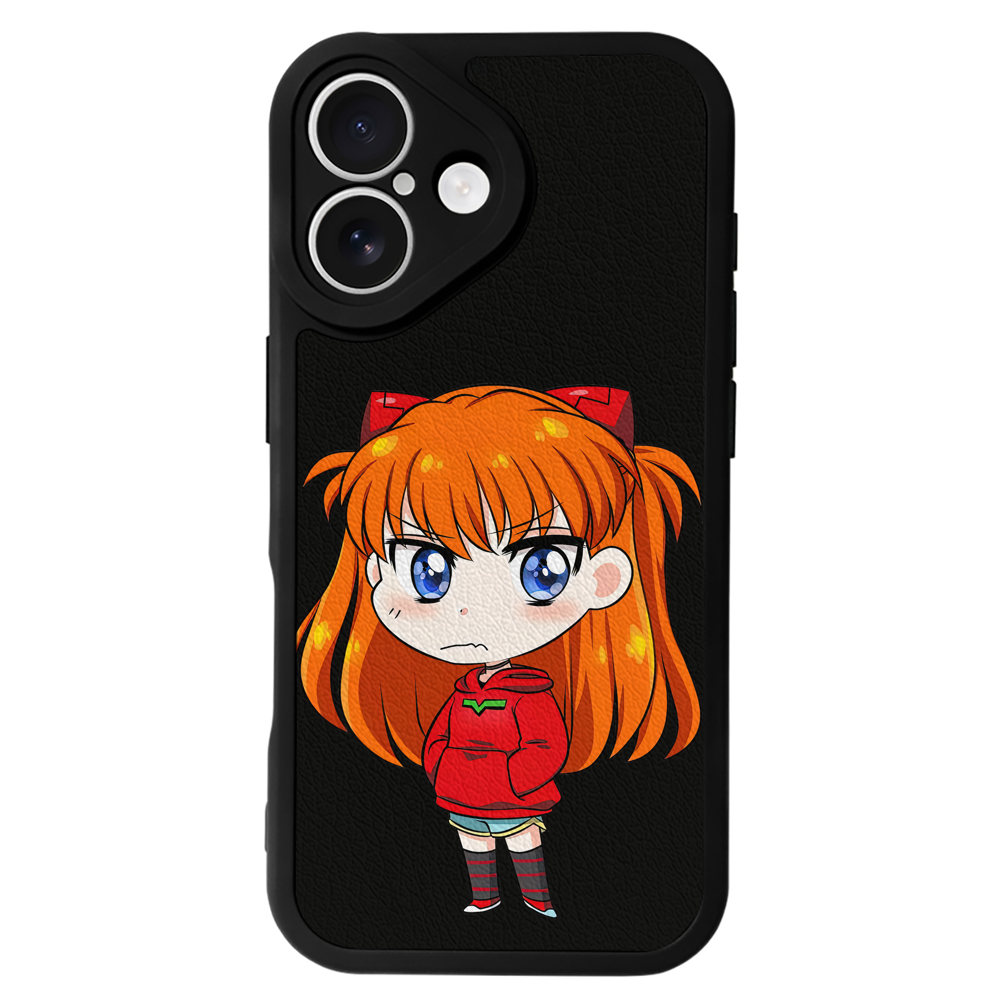 （画像用） EVA 新世紀エヴァンゲリオン 【iPhone 16シリーズ対応】シリコンスマホケース（レザー調） 材質：シリコン
